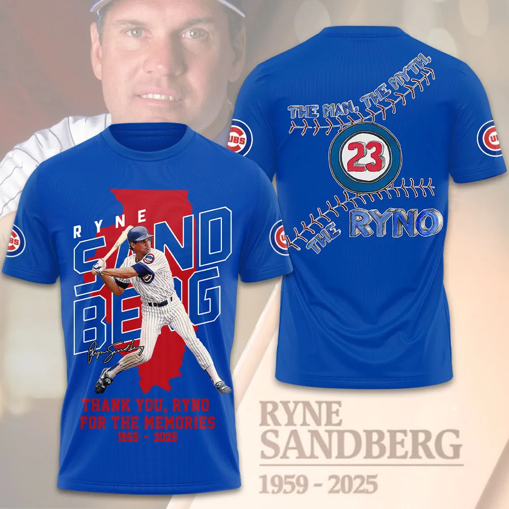 Chicago Cubs x Ryne Sandberg 3D Apparel – GNE 4109