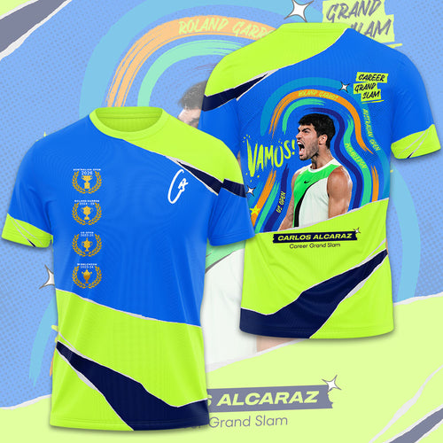 Carlos Alcaraz Grand Slam Champion 3D Apparel – GNE4914