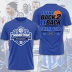 Duke Blue Devils Men's Basketball 3D Apparel – GNE5515
