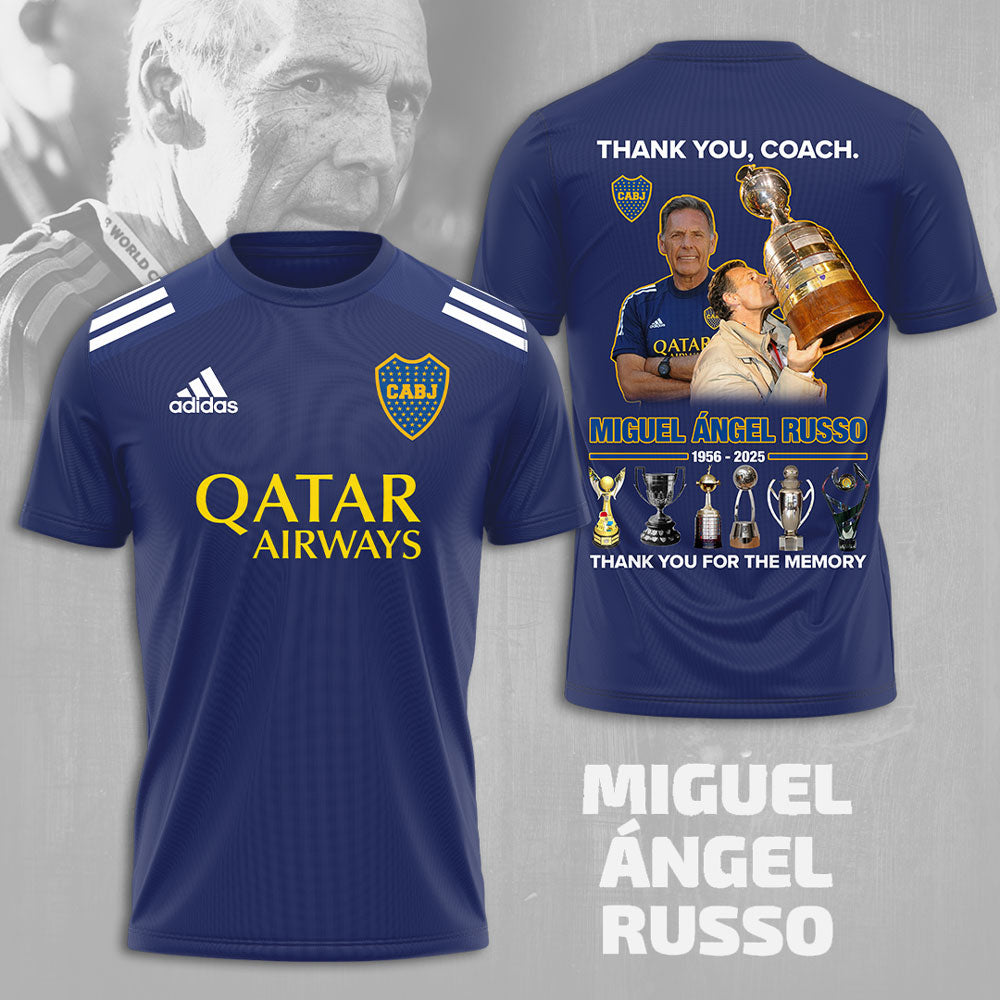Boca Juniors x Miguel Ángel Russo 3D Apparel – TMTHU1379
