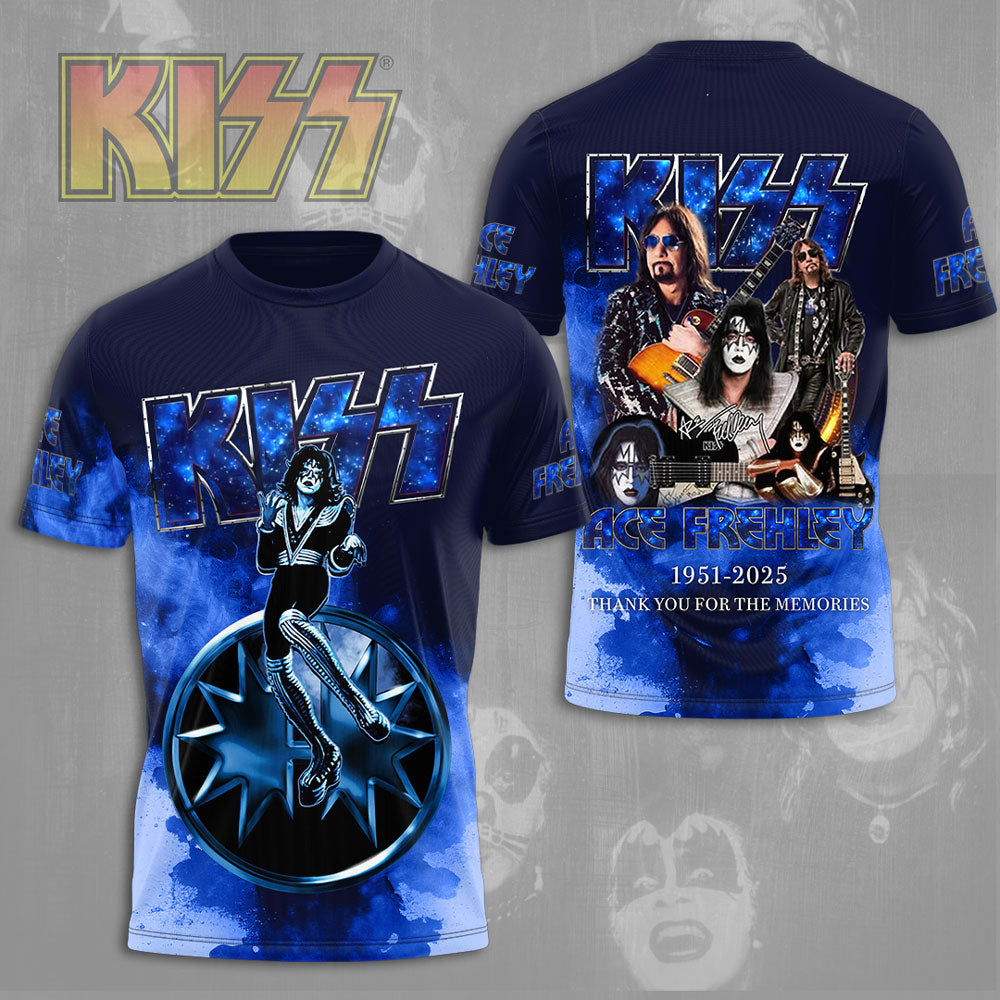 KISS x Ace Frehley 3D Apparel – TMTHU1656