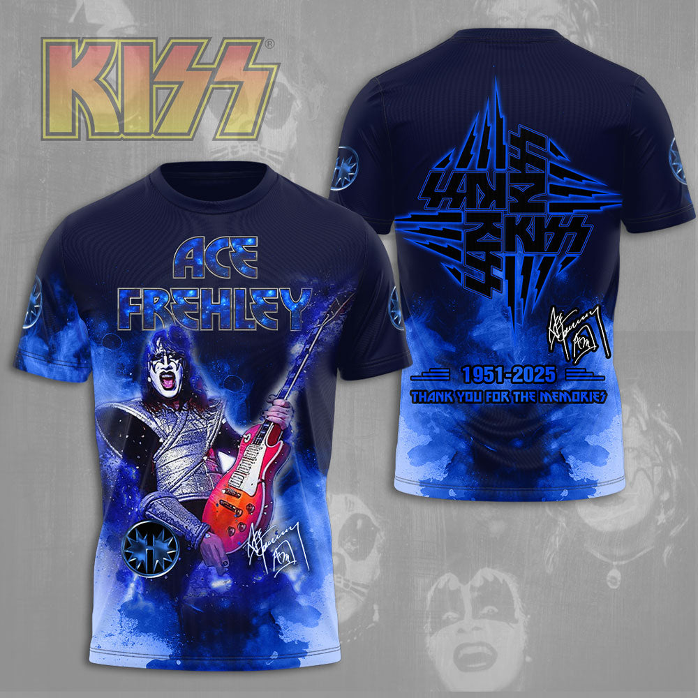KISS x Ace Frehley 3D Apparel – TMTHU1783