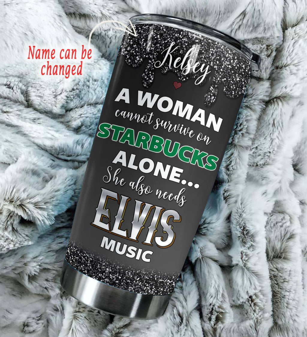 Personalized Elvis Presley Tumbler Cup – VANDH 307