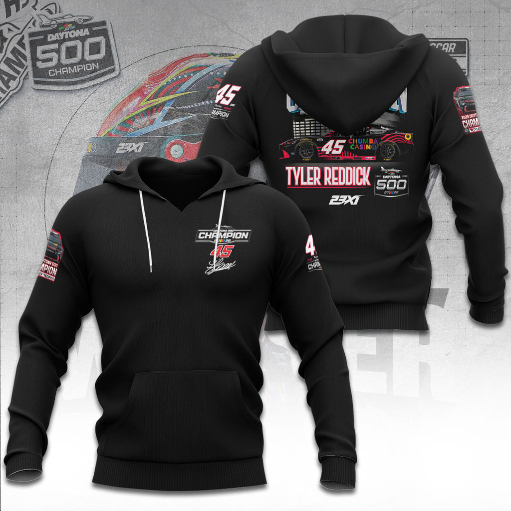 Tyler Reddick 2026 Daytona 500 Champion 3D Apparel – TANTN21130