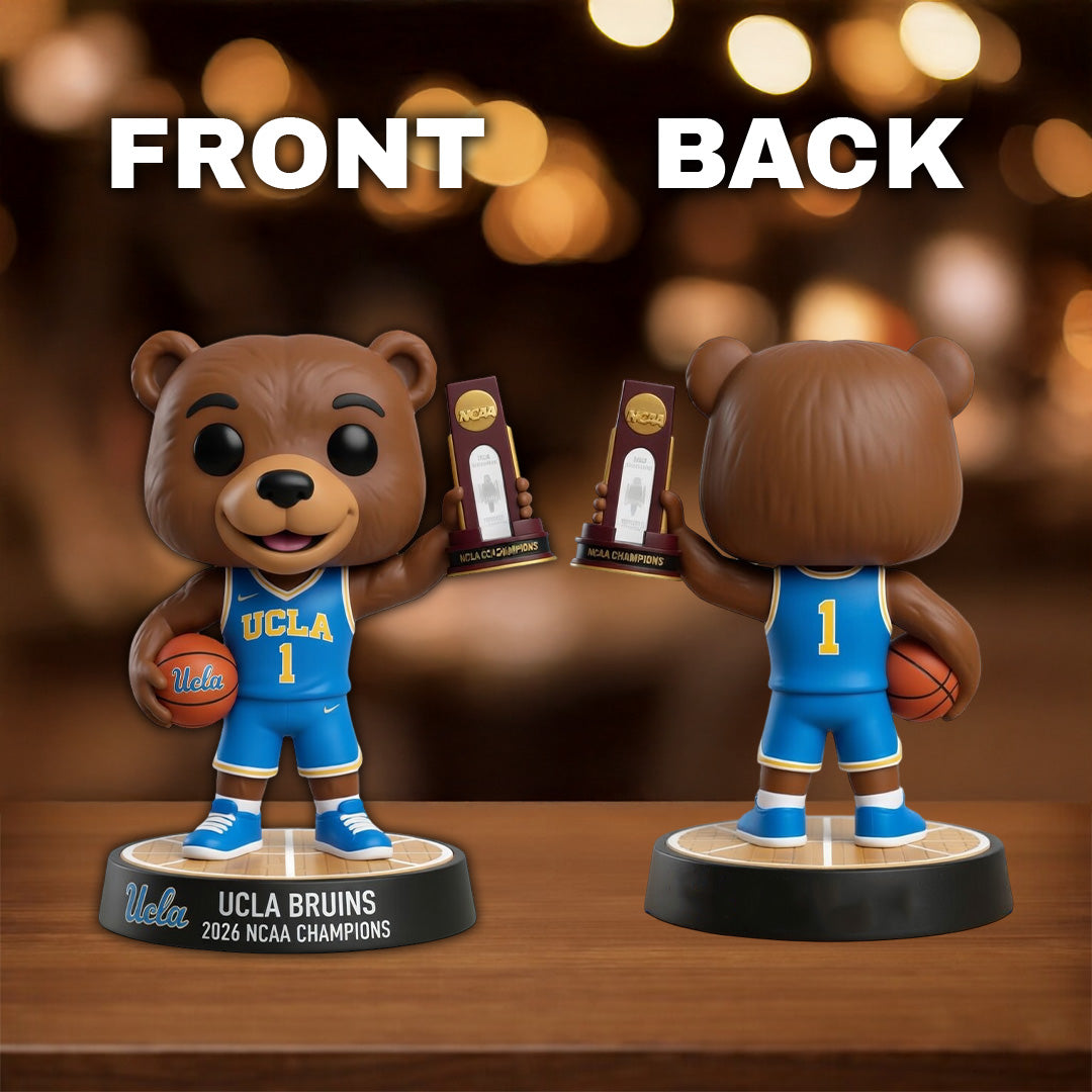 UCLA Bruins 2026 NCAA Women's Basketball National Champions 3D Collectible Vinyl Figure – TMTHU4923