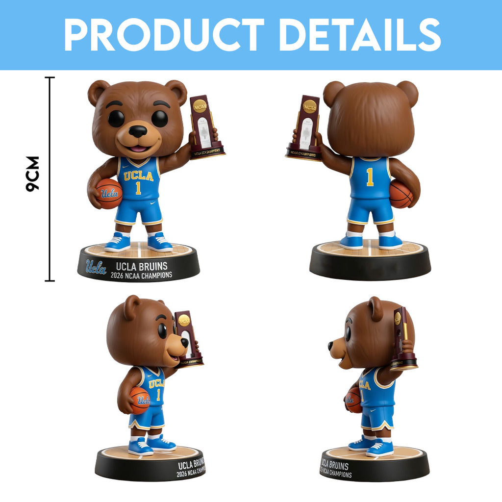 UCLA Bruins 2026 NCAA Women's Basketball National Champions 3D Collectible Vinyl Figure – TMTHU4923