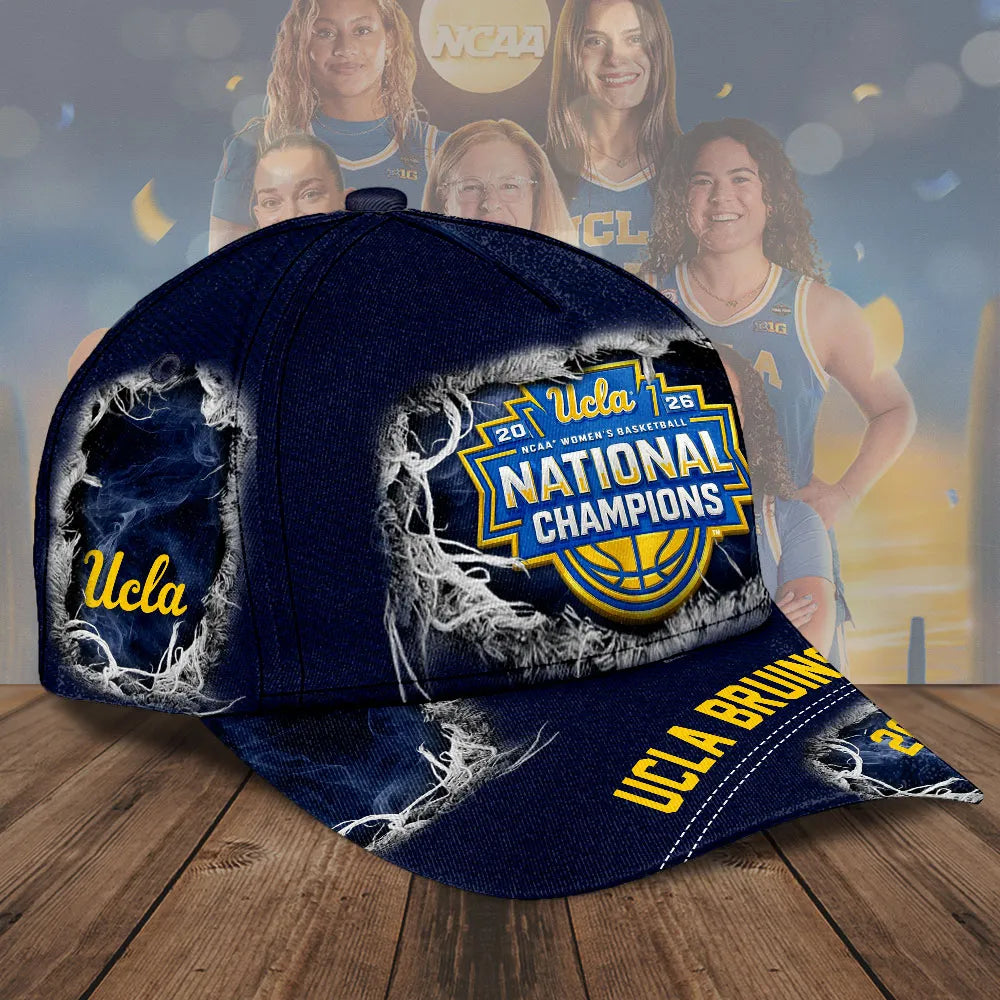 UCLA Bruins 2026 NCAA Women's Basketball National Champions Classic Cap – TMTHU4877