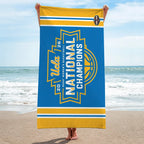 UCLA Bruins 2026 Women's Basketball National Champions Rectangle Beach Towel – TANTN22086