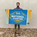 UCLA Bruins 2026 Women's Basketball National Champions 3D Double-side House Flag – TANTN22085