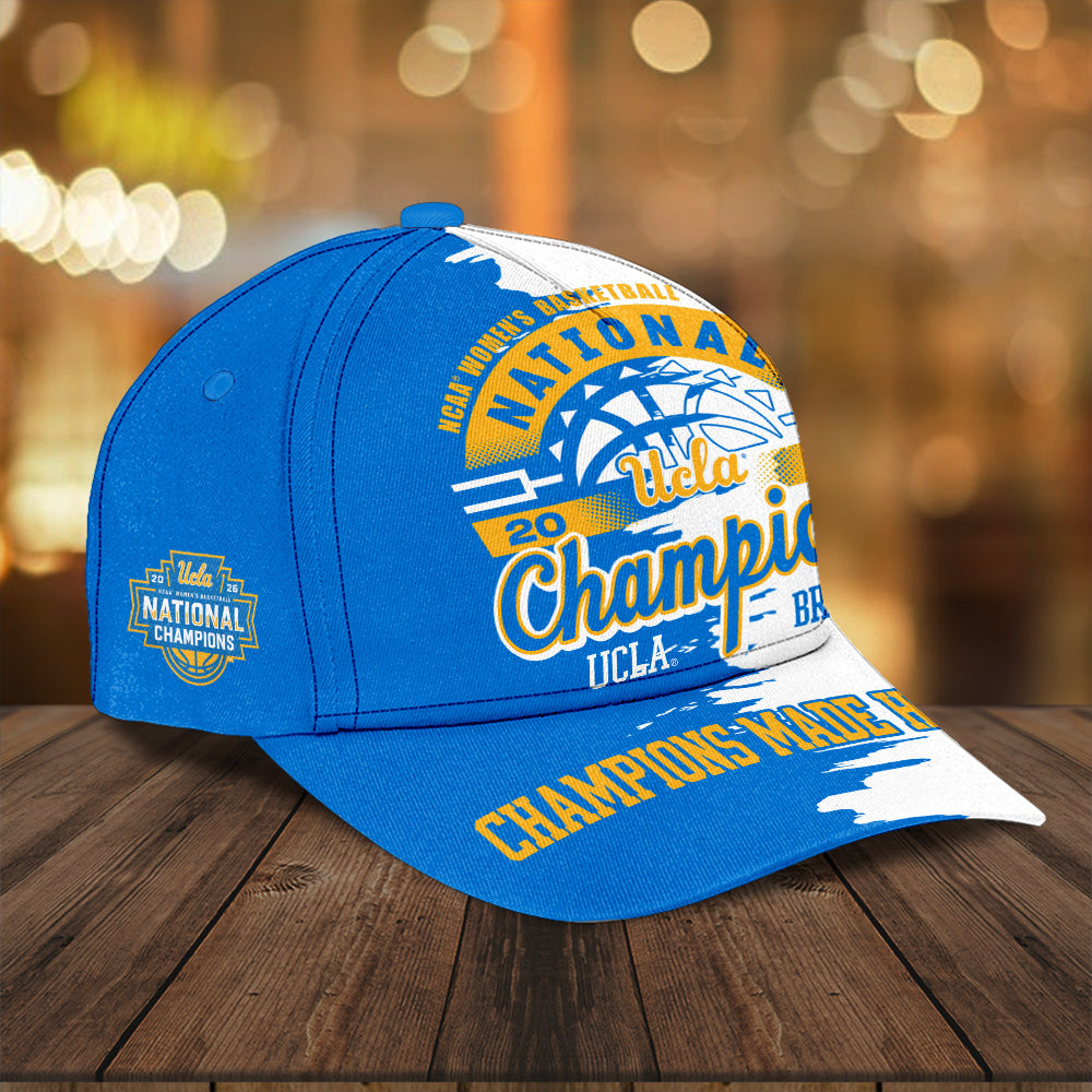 UCLA Bruins 2026 Women's Basketball National Champions Classic Cap – TANTN22099