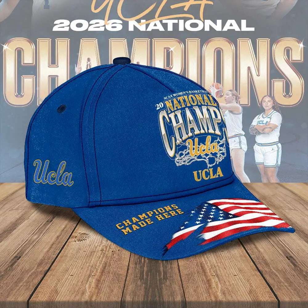 UCLA Bruins 2026 Women's Basketball National Champions Classic Cap – HOATT17158