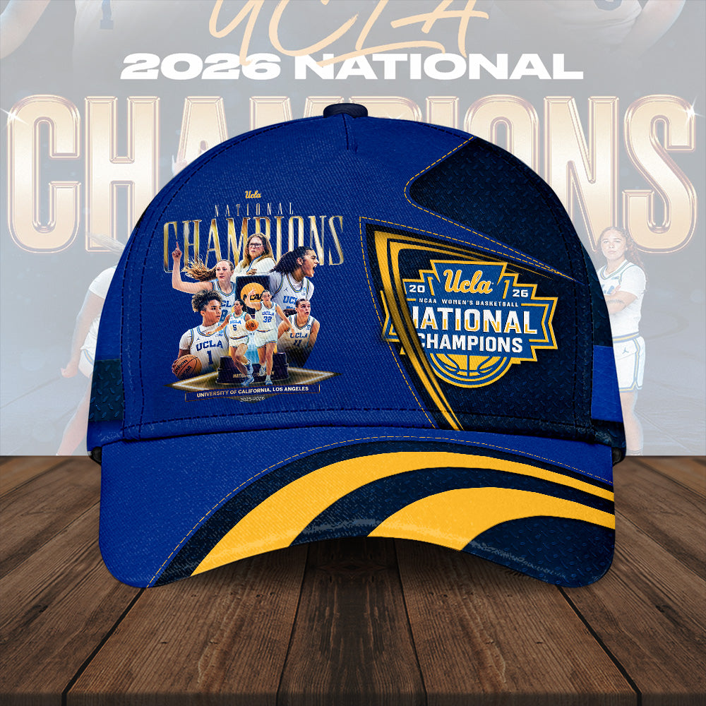 UCLA Bruins 2026 Women's Basketball National Champions Classic Cap – HOATT17221
