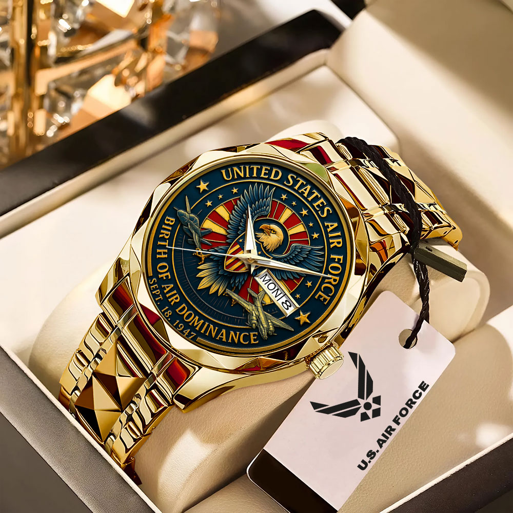 US Air Force Alloy Luxury Quartz Watch – MAITM12593
