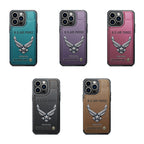 Personalized US Air Force Leather Wallet Phone Case – MAITM12909