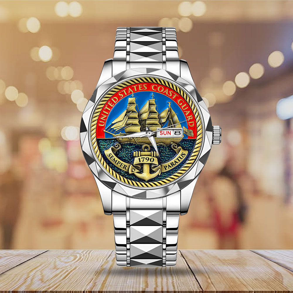 US Coast Guard Alloy Luxury Quartz Watch – MAITM12734