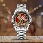 US Marine Corps 250 Years Alloy Luxury Quartz Watch – HOATT12568