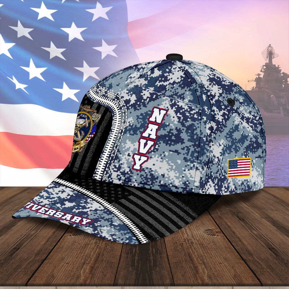 US Navy 250th Anniversary Classic Cap – TMTHU1061