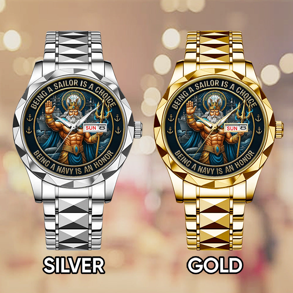 US Navy Alloy Luxury Quartz Watch – TMTHU1354