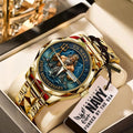 US Navy 250th Anniversary Alloy Luxury Quartz Watch – MAITM12711