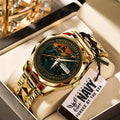 US Navy 250th Anniversary Alloy Luxury Quartz Watch – MAITM13194