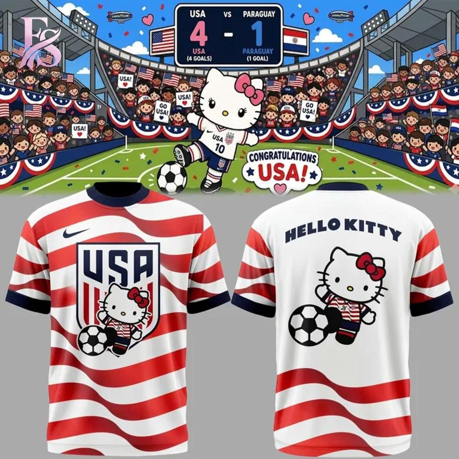 US Soccer x Hello Kitty T-Shirt