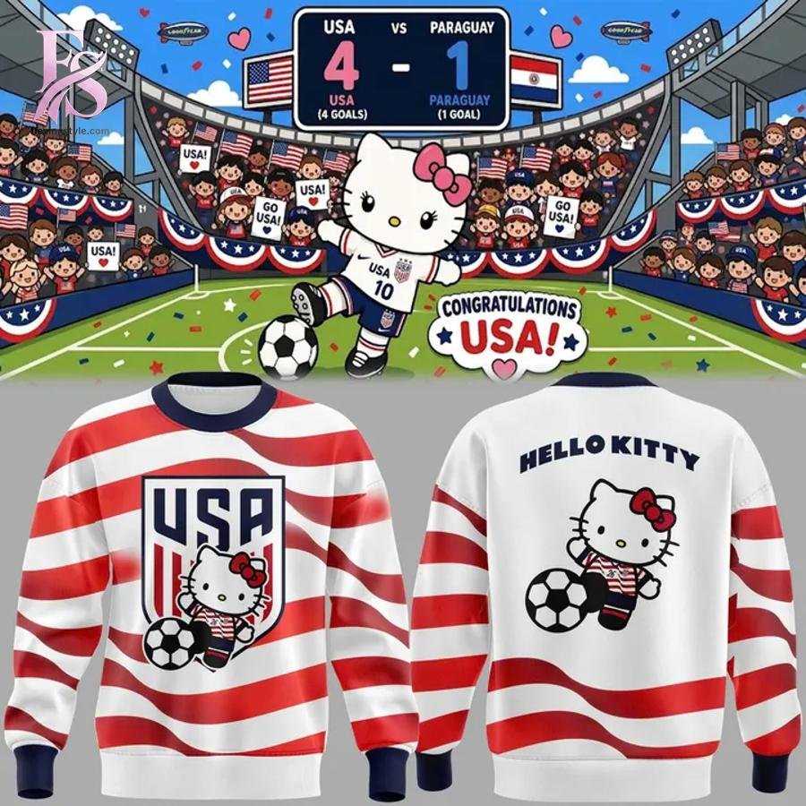 US Soccer x Hello Kitty T-Shirt