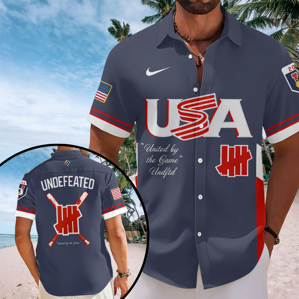 USA Baseball 2026 Short Sleeve Button-Down Shirt – TANTN21283