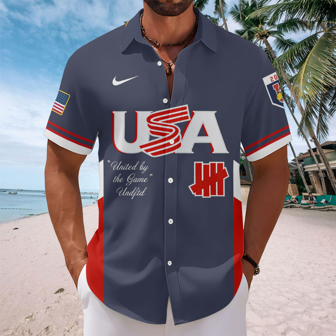 USA Baseball 2026 Short Sleeve Button-Down Shirt – TANTN21283