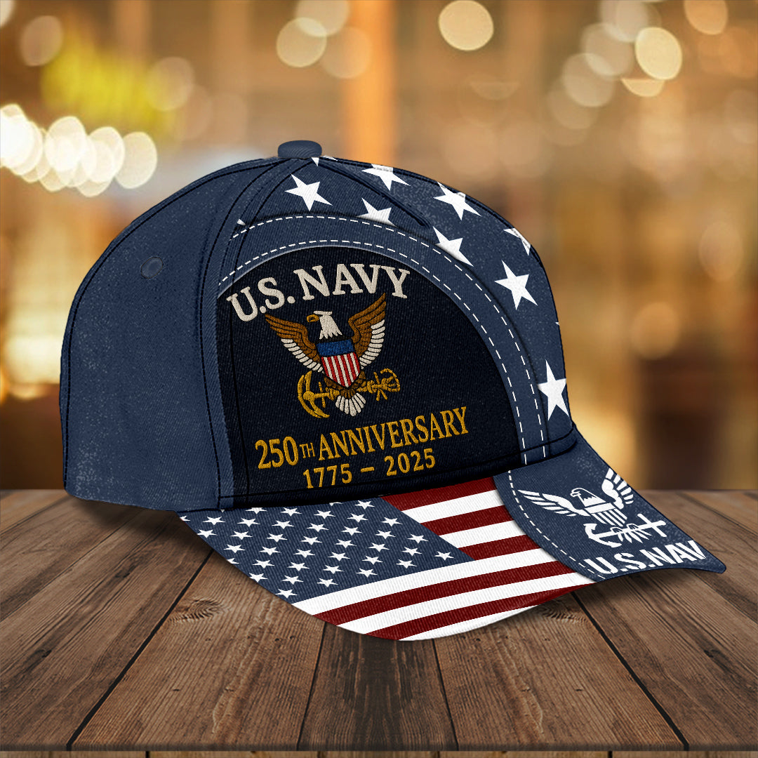 US Navy 250th Anniversary Classic Cap – TMTHU586