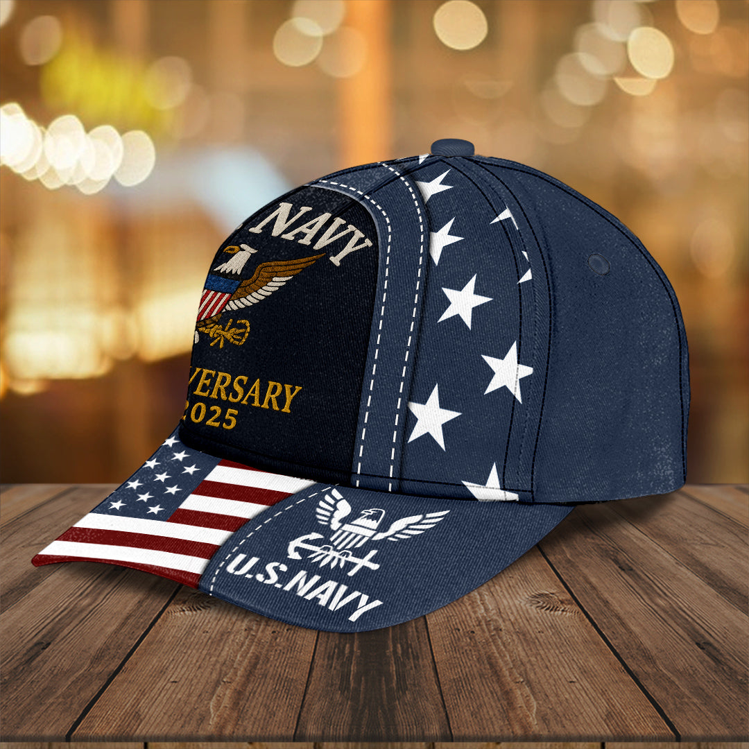 US Navy 250th Anniversary Classic Cap – TMTHU586