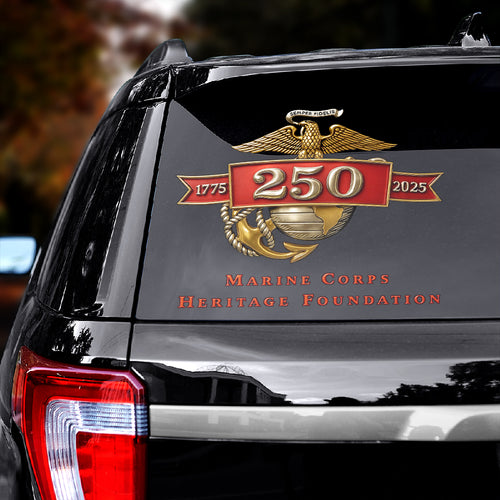 US Marine Corps 250th Anniversary 2025 Car Sticker – TMTHU688
