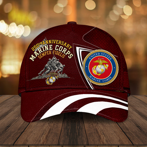 US Marine Corps 250 Years Classic Cap – HOATT12545