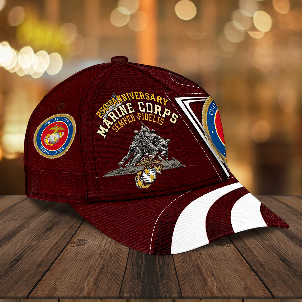 US Marine Corps 250 Years Classic Cap – HOATT12545