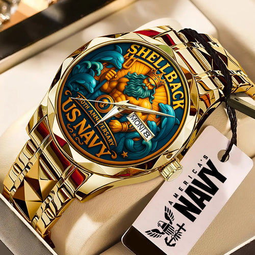 US Navy Alloy Luxury Quartz Watch – TMTHU567
