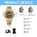 US Navy 250th Anniversary Alloy Luxury Quartz Watch – TMTHU733
