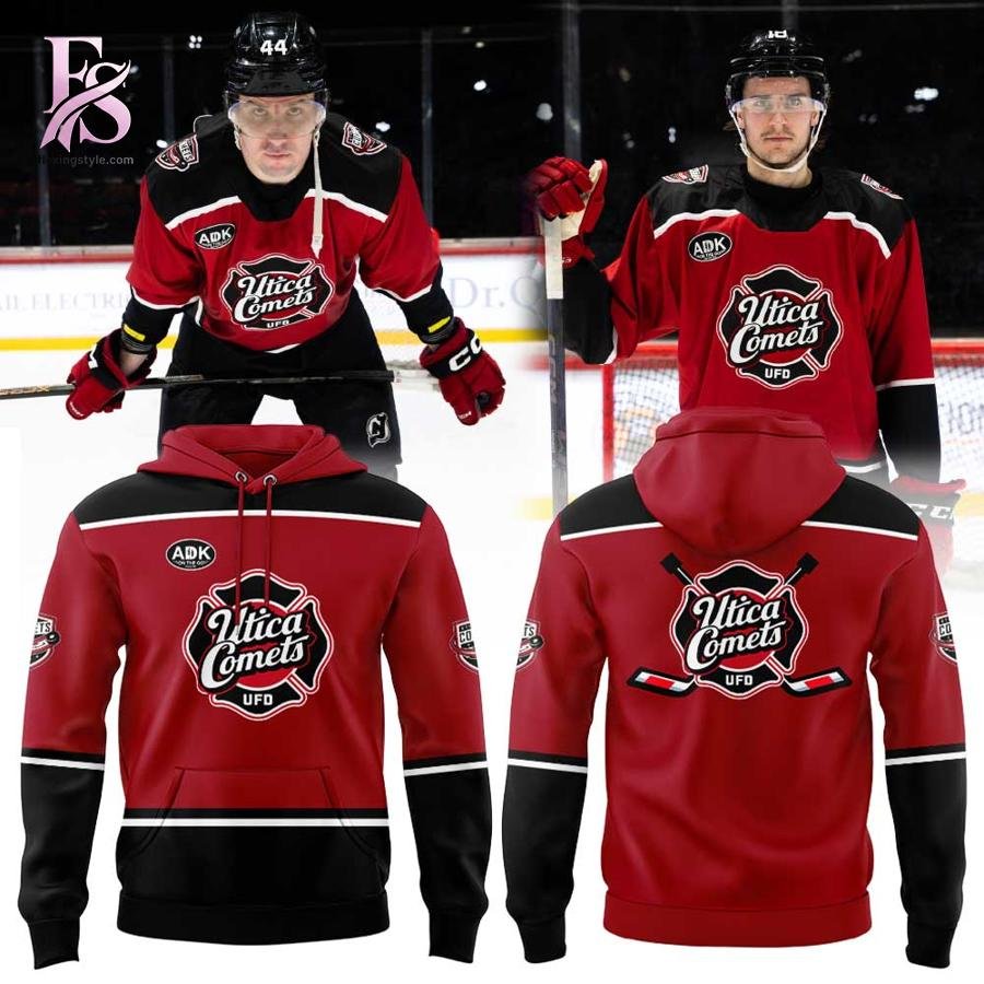 Utica Comets First Responders Night 2026 Hoodie