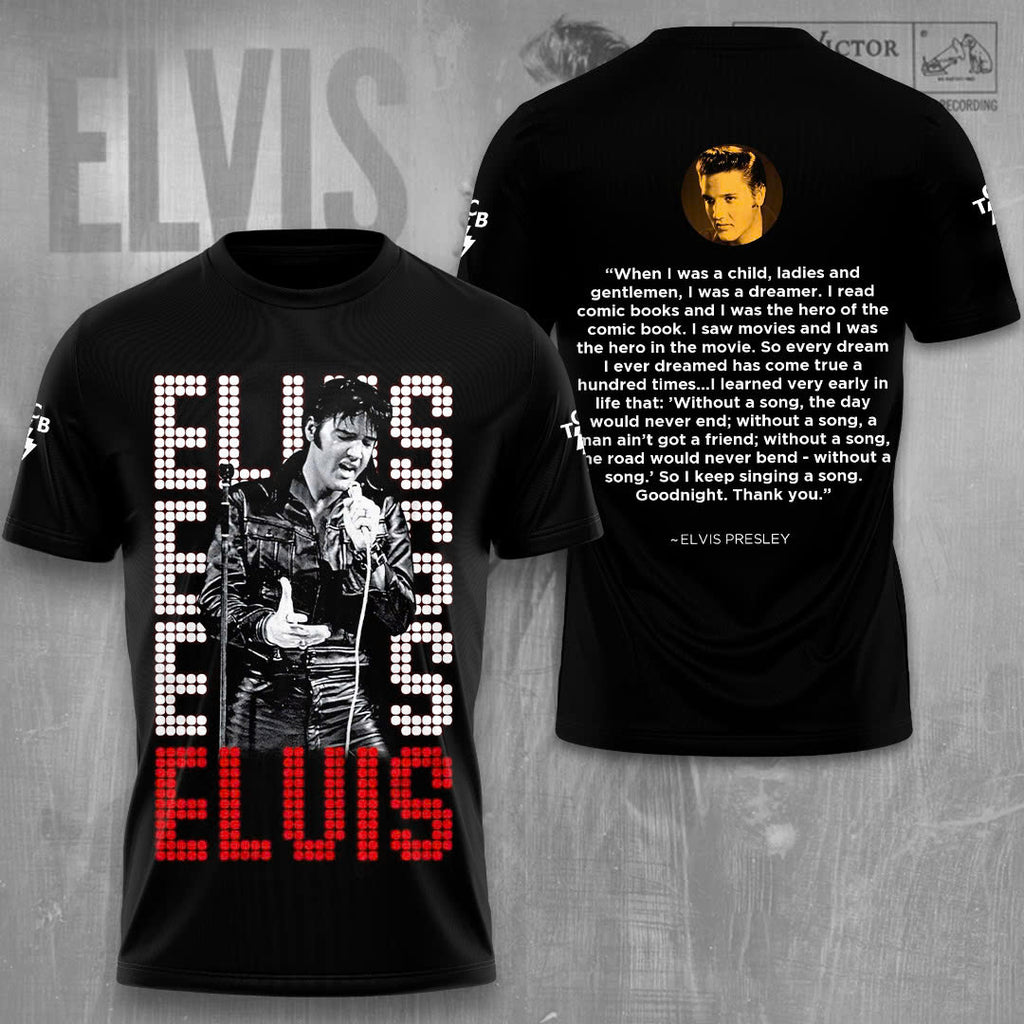 Elvis Presley Low Top Canvas Shoes – ANHNV 3869
