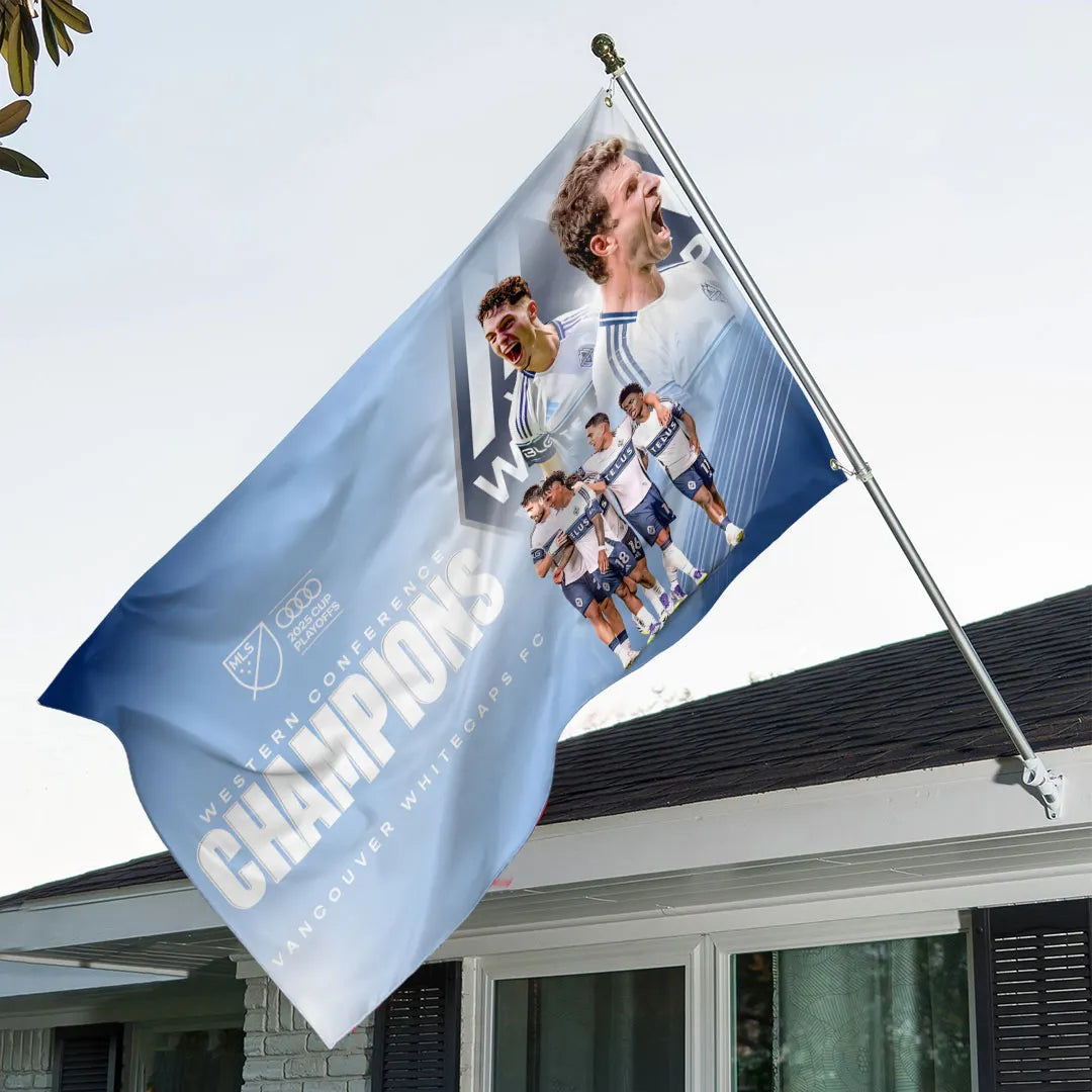 Vancouver Whitecaps FC 3D Double-side House Flag – TANTN19060