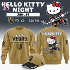 Vegas Golden Knights x Hello Kitty Night 2026 Hoodie