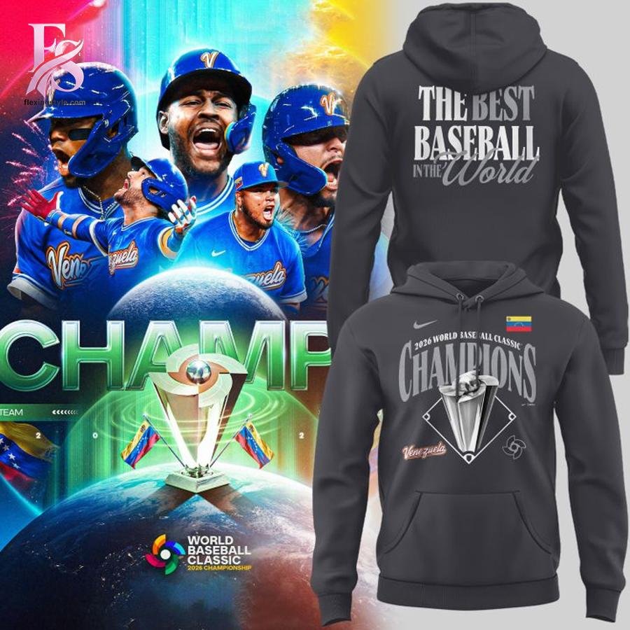 Venezuela World Baseball Classic 2026 Champions Hoodie