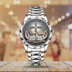 Walk By Faith, Not By Sight Alloy Luxury Quartz Watch – TANTN17269