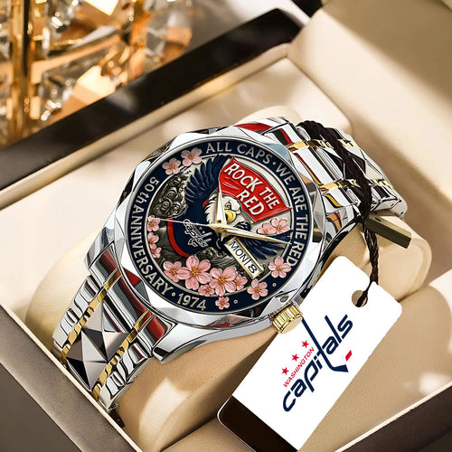 Washington Capitals 50 Years Alloy Luxury Quartz Watch – TANTN17829