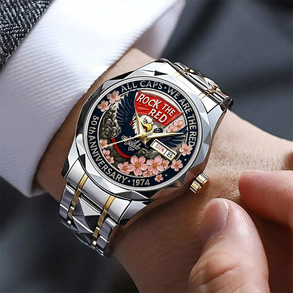 Washington Capitals 50 Years Alloy Luxury Quartz Watch – TANTN17829