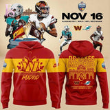 Washington Commanders 2025 NFL Madrid Game Hoodie