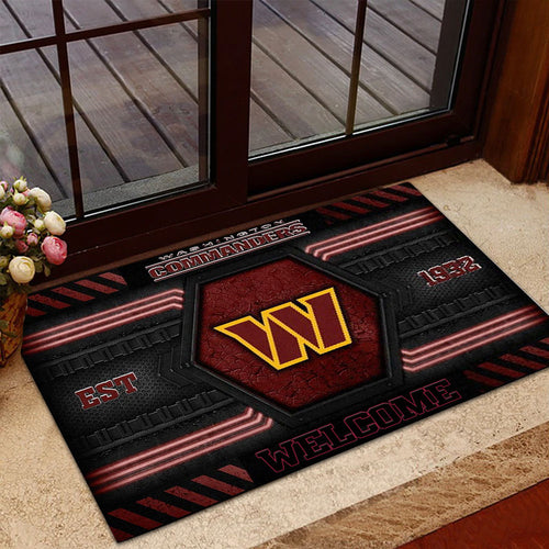 Washington Commanders Custom Doormat – MAITM13182