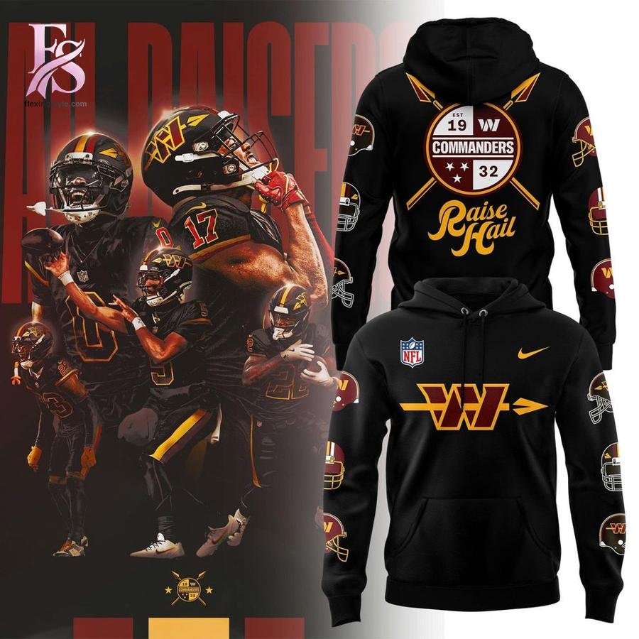 Washington Commanders logo Focus Club Hoodie