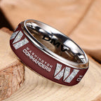 Washington Commanders Custom Alloy Ring – HOATT12745