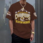 Western Michigan Broncos 2025 MAC Football Champions 3D Apparel – MAITM14078