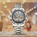 Where The Spirit Lord Is, There Is Peace Alloy Luxury Quartz Watch – TANTN17270