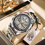 Where The Spirit Lord Is, There Is Peace Alloy Luxury Quartz Watch – TANTN17270